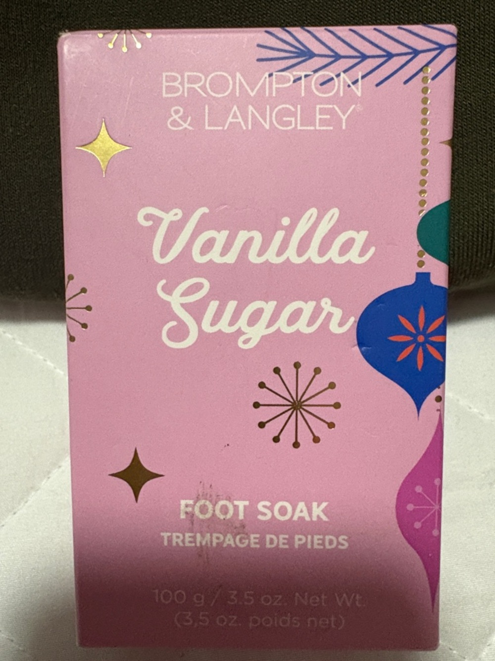Vanilla Sugar Pink Foot Soak
